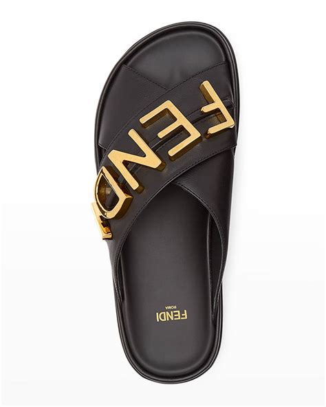 fendi slides mens
